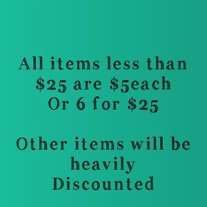 $5 sale and other large discounts